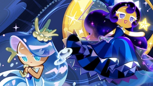Moonlight Cookie вместе с Sea Fairy Cookie