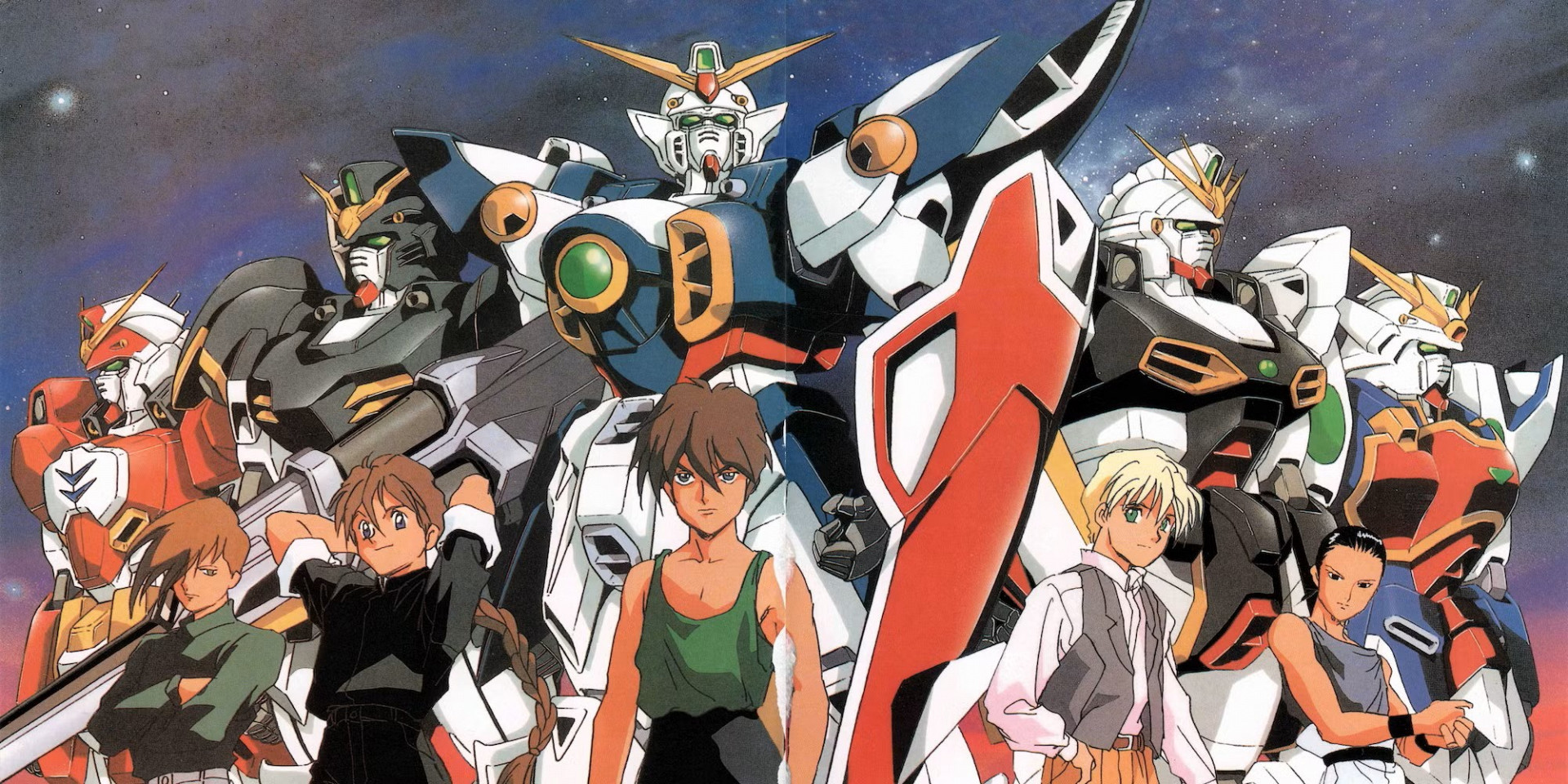 Аниме-сериал Gundam Wing