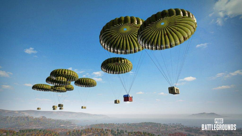 Воздушный груз PUBG MOBILE