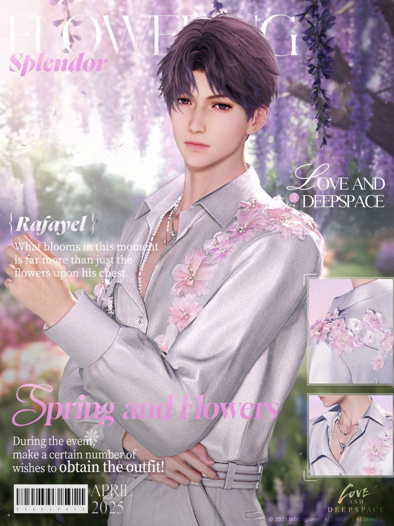 Рафаэль в ивенте Spring and Flowers