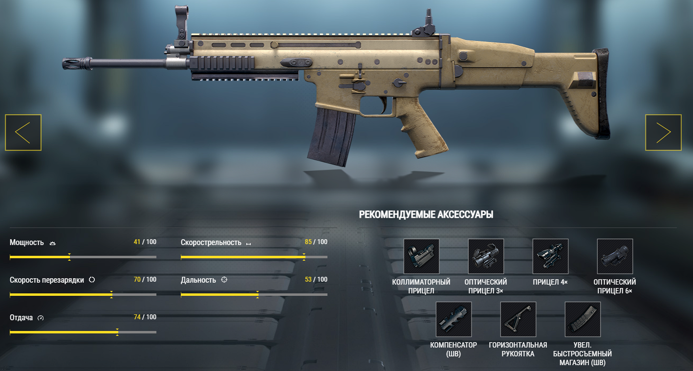 Штурмовая винтовка SCAR-L