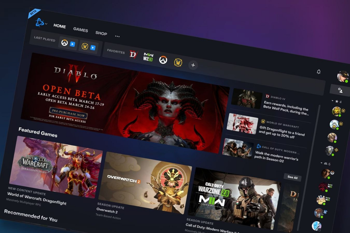 Battle.net — это официальный игровой лаунчер Blizzard Entertainment