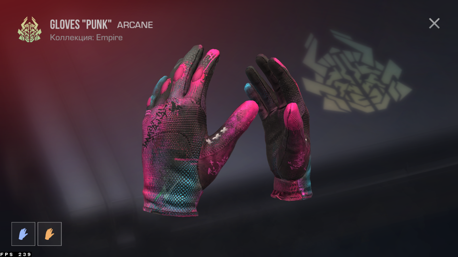 Перчатки Gloves PUNK