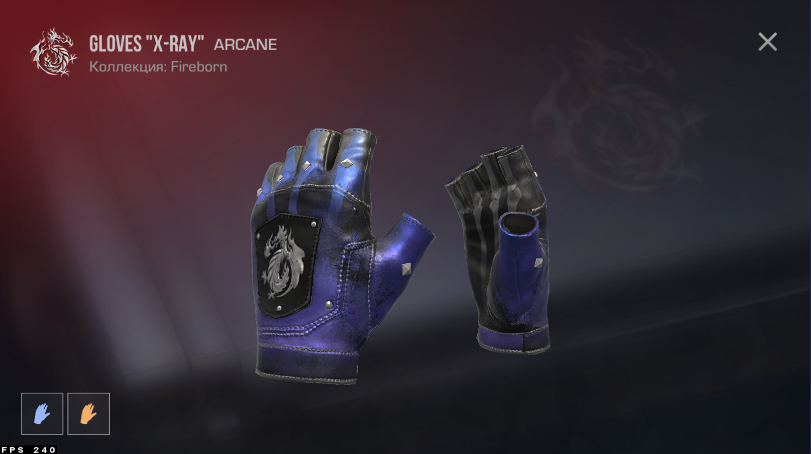 Перчатки Gloves X-RAY