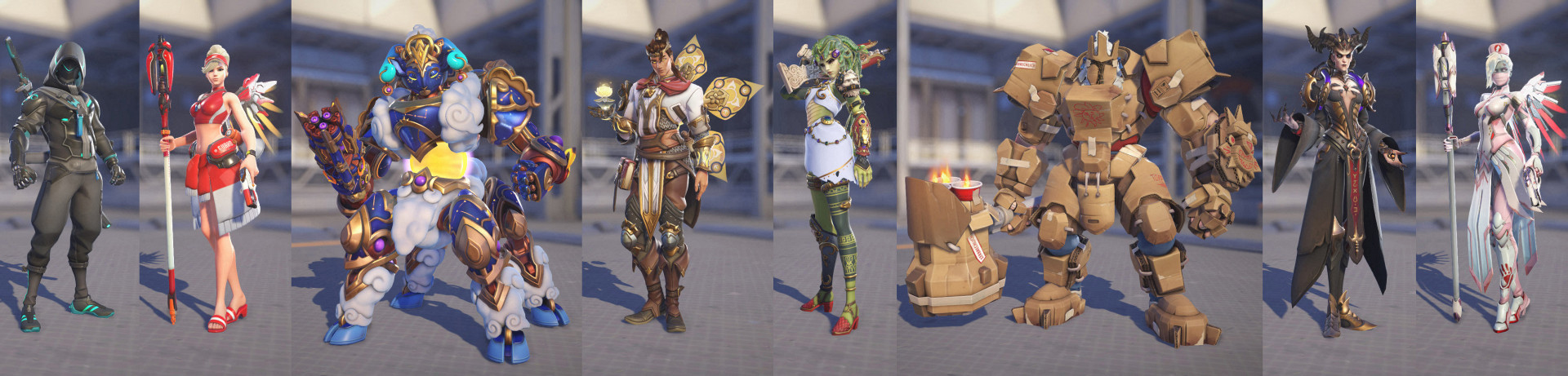 Любимые облики игроков Overwatch, доступные к выпадению из контейнеров