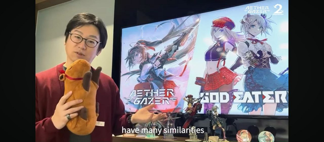 Коллаборация Aether Gazer и God Eater