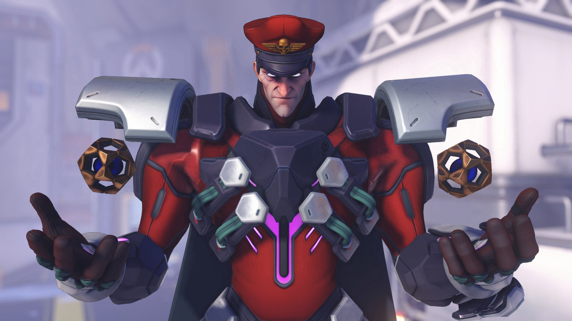 Облик М.Байсона из Street Fighter на Сигму из Overwatch