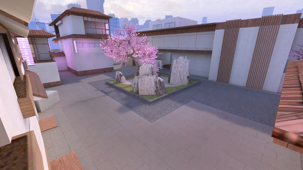 Центр карты Sakura