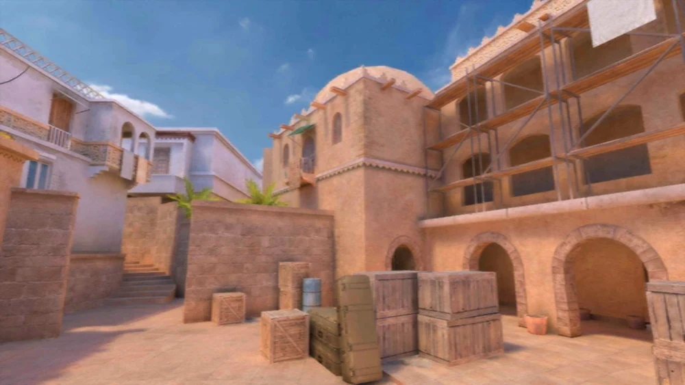 Центр карты Sandstone
