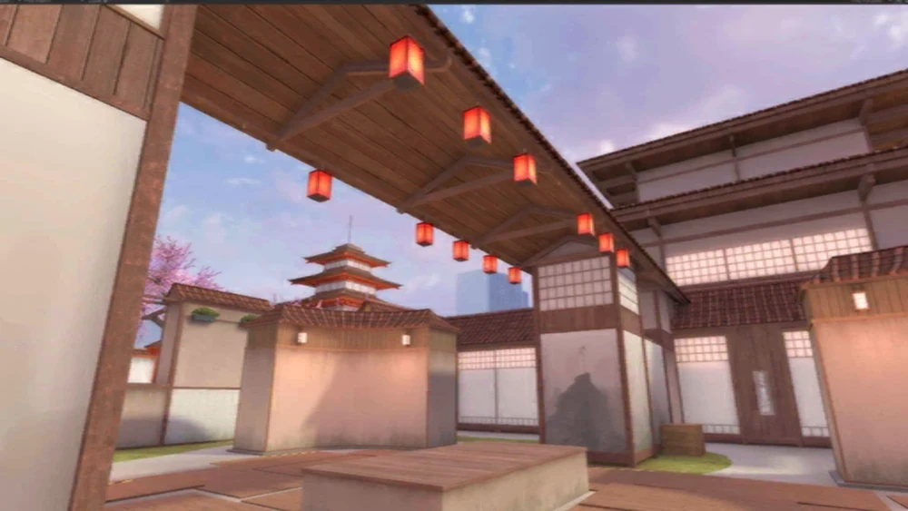 Центр карты Temple
