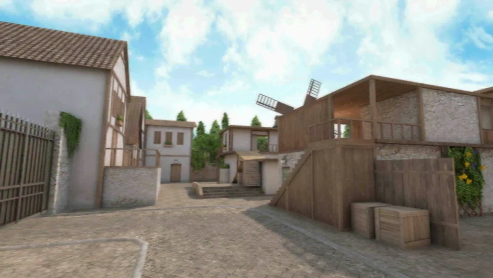 Центр карты Village