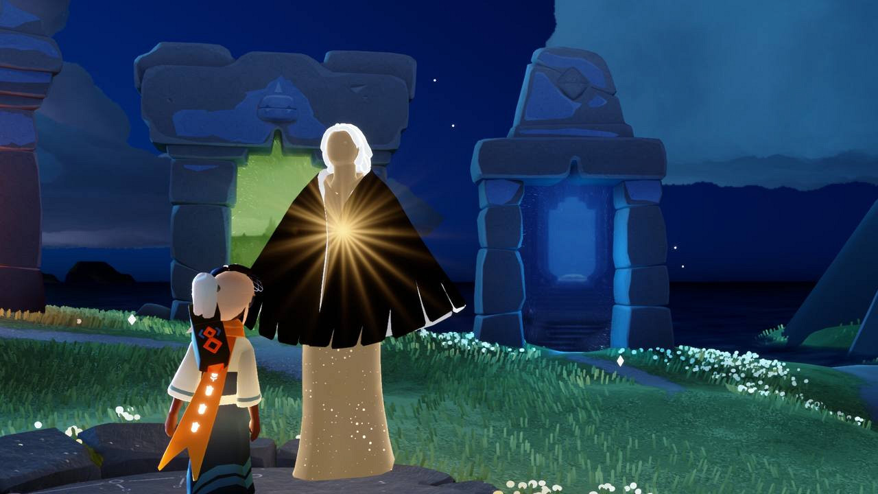 Дух для получения чёрного плаща в Sky: Children of the Light