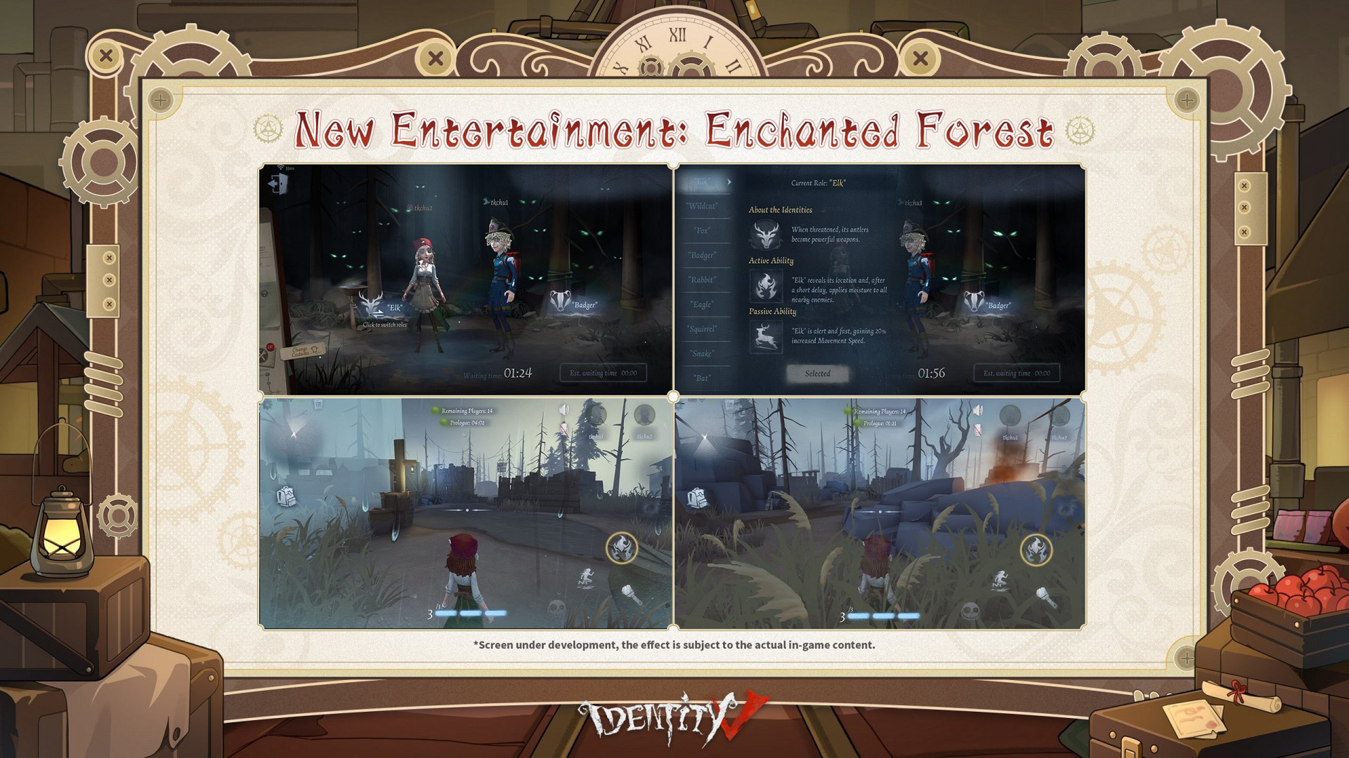Режим Enhanced Forest в Identity V