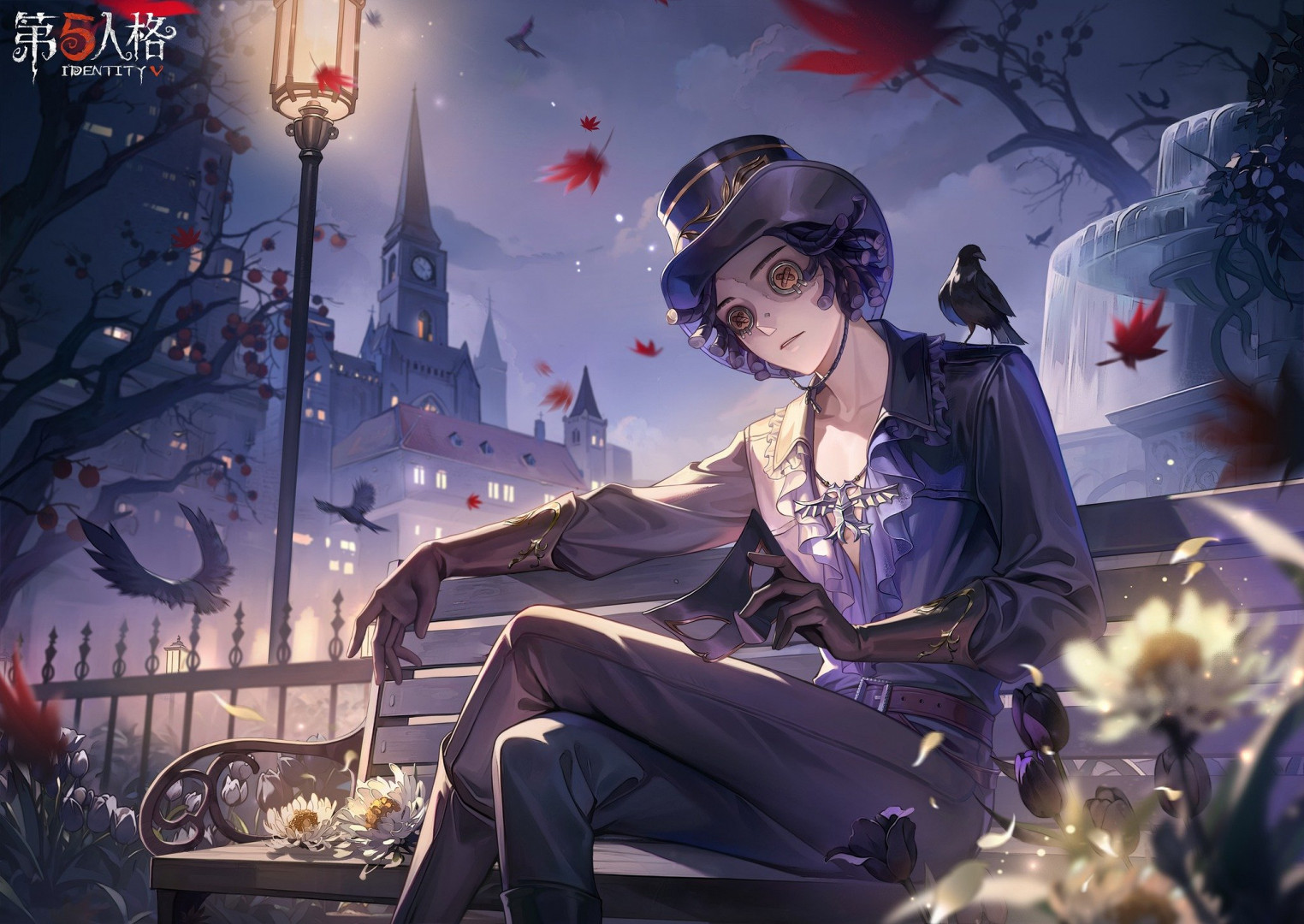 Официальная иллюстрация скина The Black Tulip в Identity V