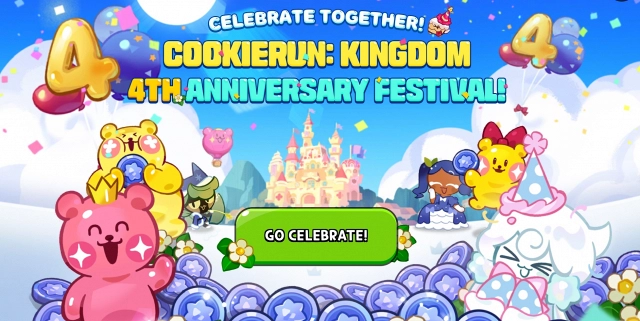 Четвёртая годовщина Cookie Run: Kingdom