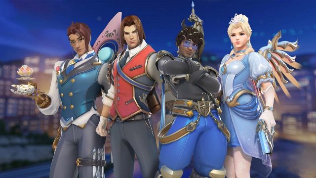 Королевский шик в Overwatch 2: новые облики для Ангела, Лусио, Хандзо и Ткача