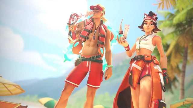 Купальный сезон открыт: в Overwatch 2 вернулись пляжные и легендарные скины