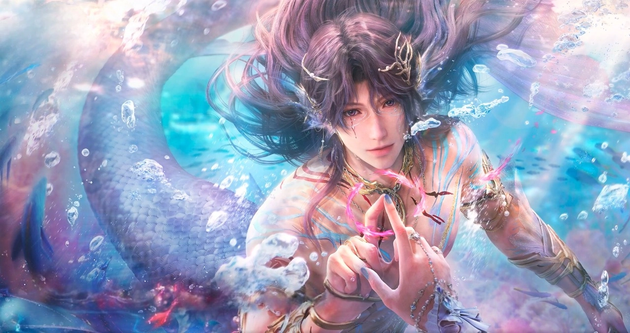 Анонс баннера Рафаэля Submerged Eclipse в Love and Deepspace: новые мифик карты