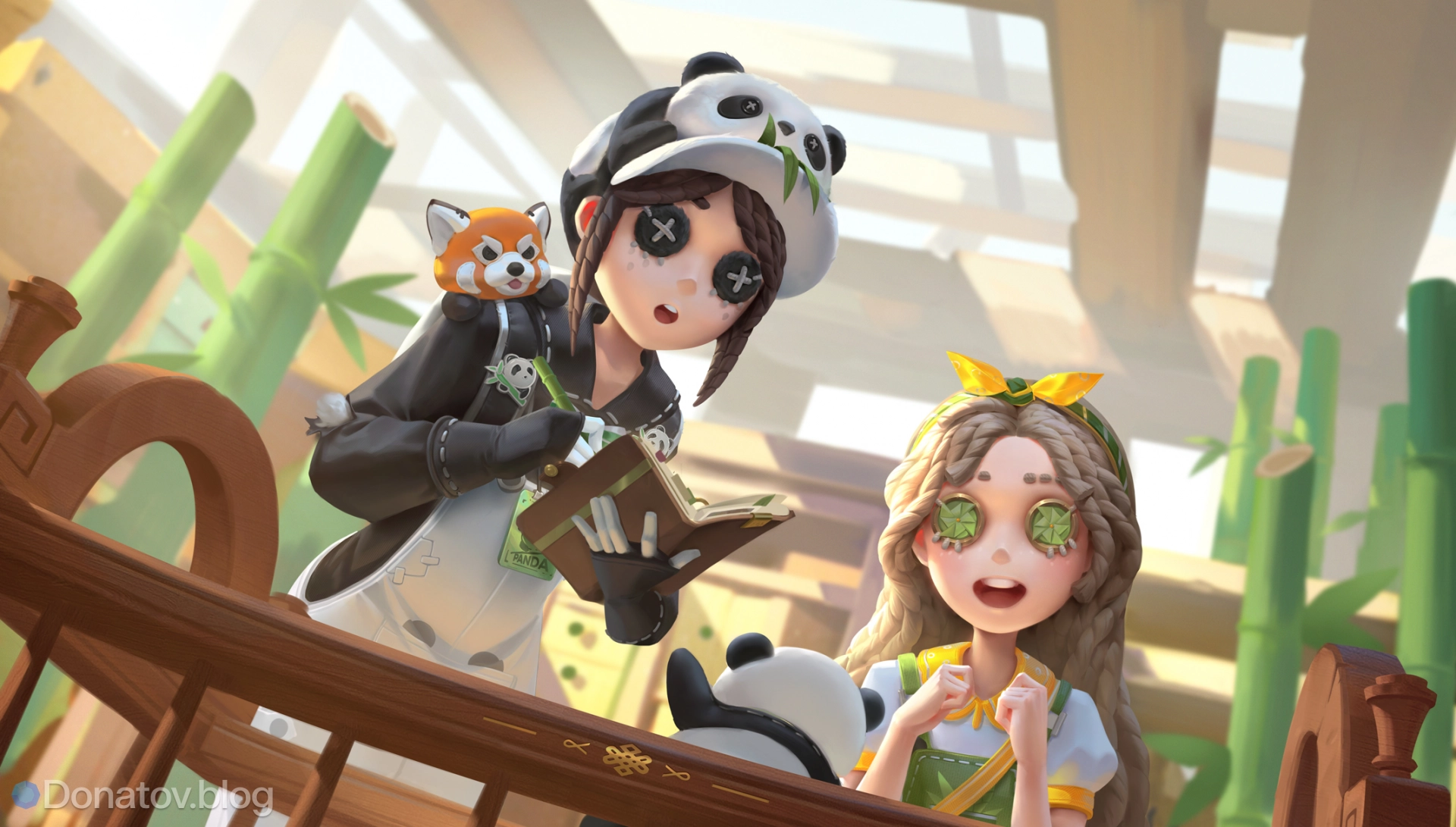Panda Series: самая очаровательная коллекция в Identity V!