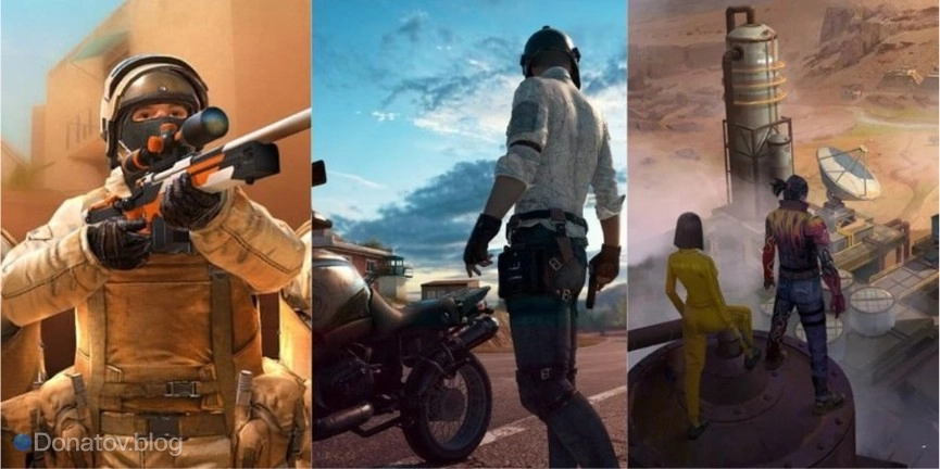 Сравнение Standoff 2, PUBG Mobile и Free Fire: ключевые различия и особенности