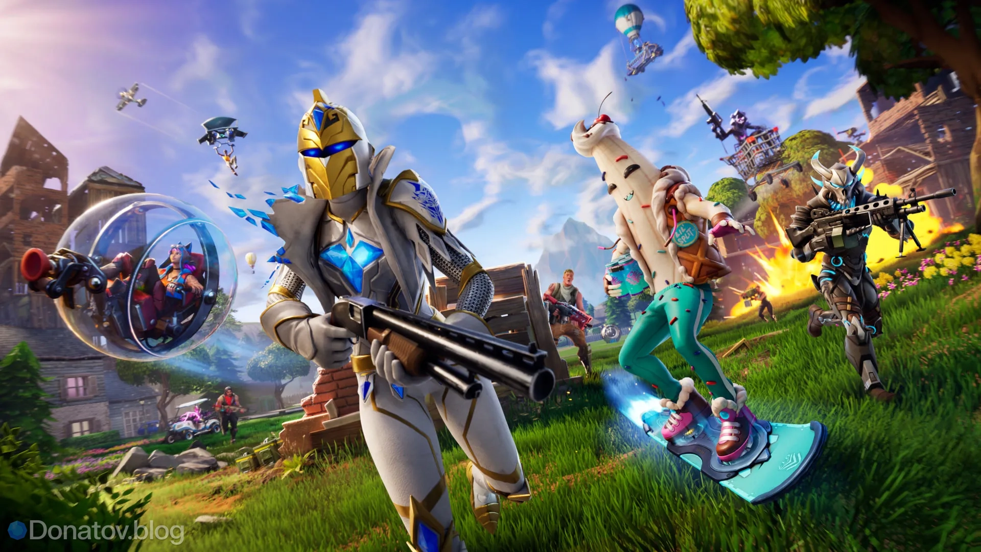 Лучшие киберспортивные скины в Fortnite: что выбирают про-игроки?
