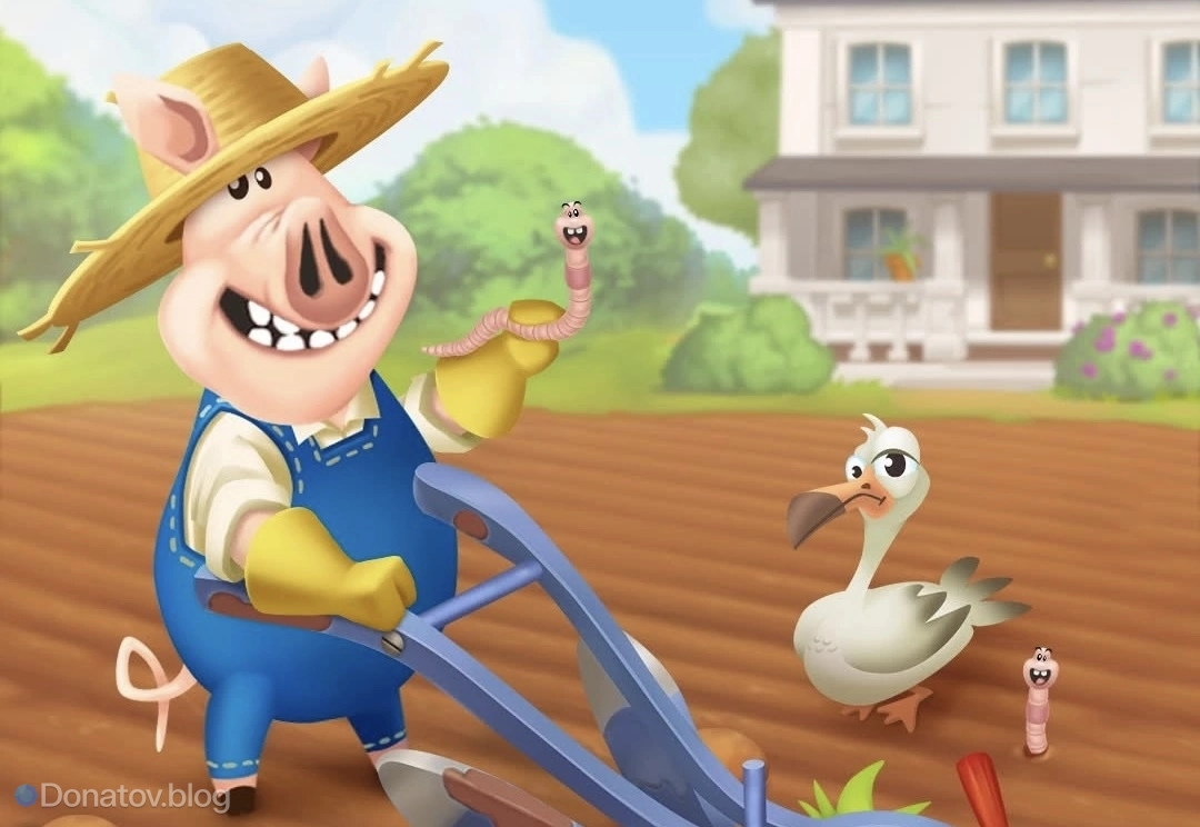 Улучшение силосной башни, амбара и ящика со снастями в Hay Day