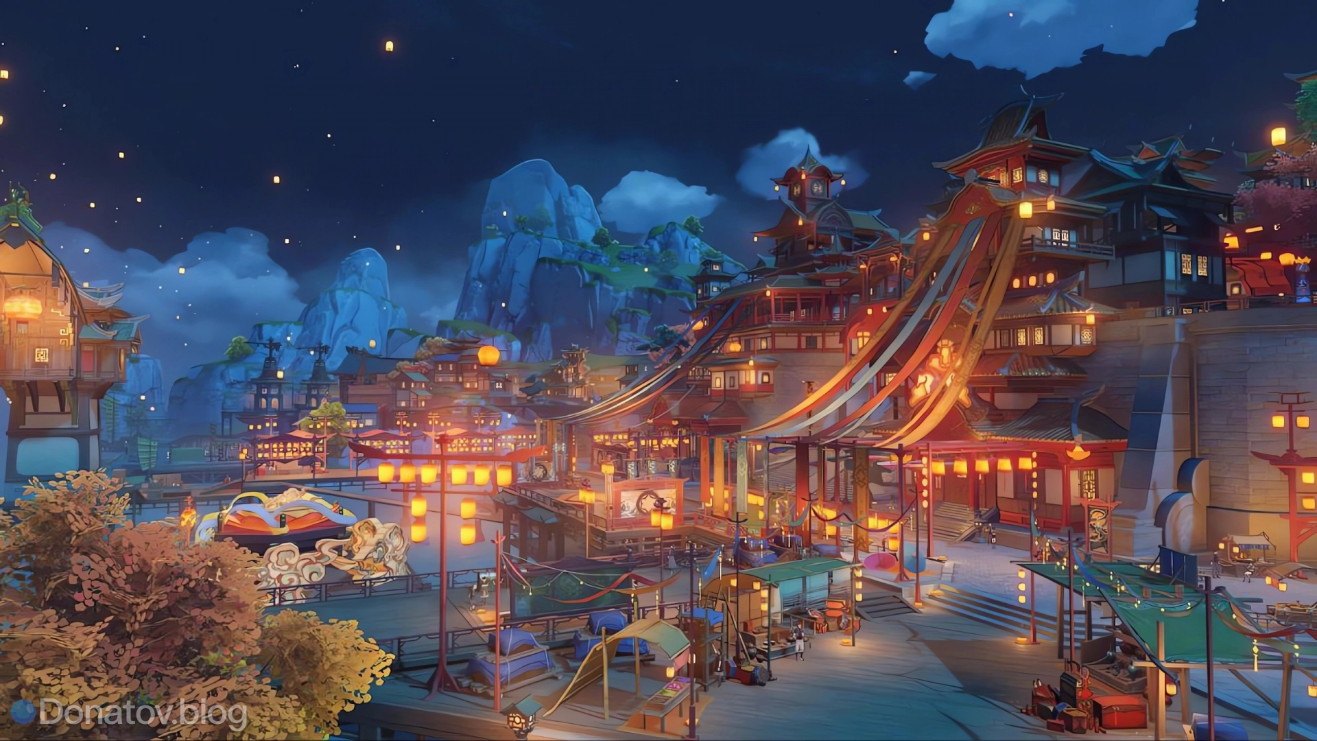 Интерактивные карты Ли Юэ в Genshin Impact