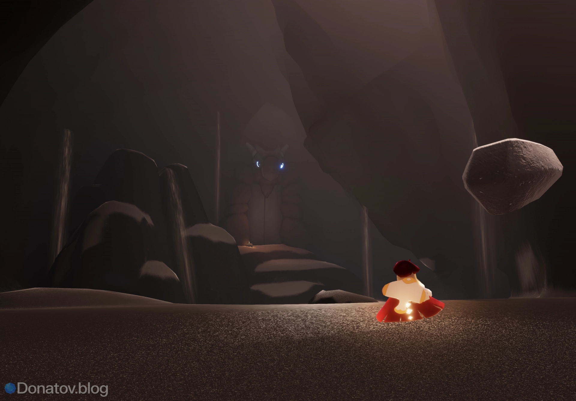 Прохождение испытания воды в Пещере пророчеств Sky: Children of the Light