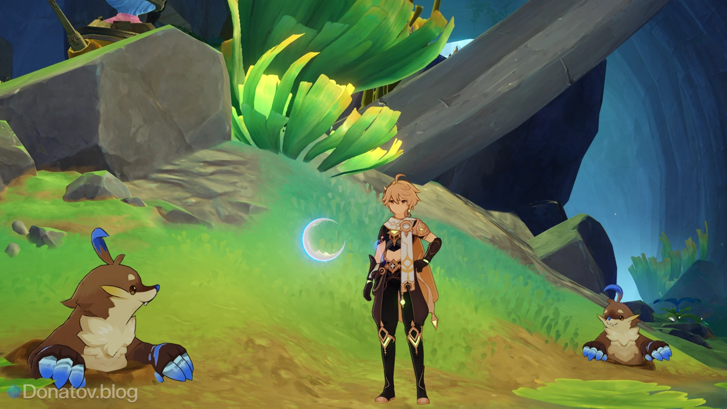 Как пройти квест «Друзья из долины Кроти» в Genshin Impact