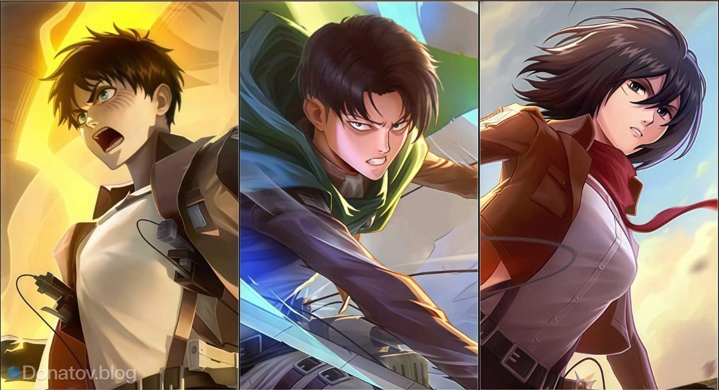 Обновление скинов Mobile Legends: Bang Bang х Attack on Titan — обзор ревампа