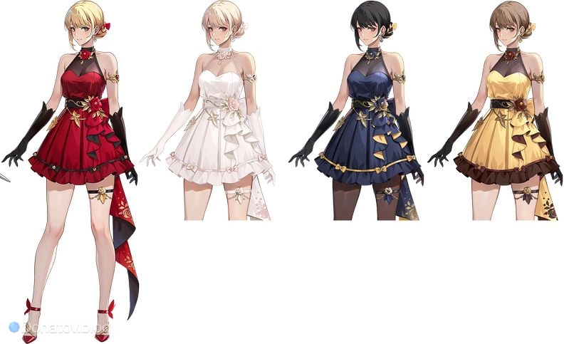 Костюм Growing Flame для Чха Хэин