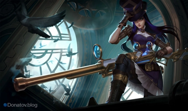 Полное руководство по Кейтлин в League of Legends— билд, руны, задачи в игре