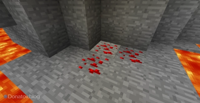 Редстоуновая руда в Minecraft: где найти и как добыть ресурс