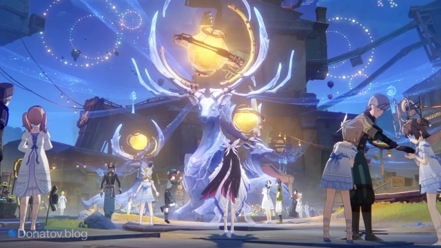 Как пройти задание «Ночь, когда Луна возвращается домой» в Genshin Impact