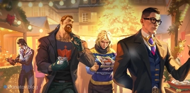 Бесплатный Боевой Пропуск «V25: Анкор‎» вышел в честь Нового Года в Valorant