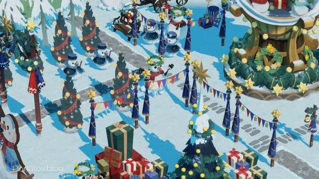 «Тайное ателье» в AFK Journey — превращаем усадьбу в зимнюю сказку