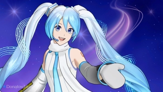 Коллаборация Fortnite и Hatsune Miku: скин Снежной Мику и не только