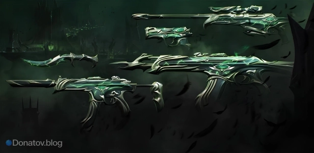 Коллекция скинов «Забытый» в Valorant: линейка ритуальных обликов