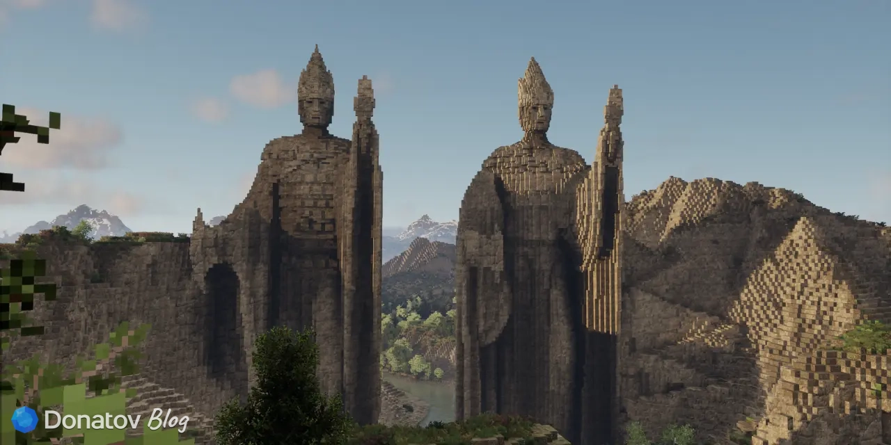 Столпы Аргоната в Minecraft