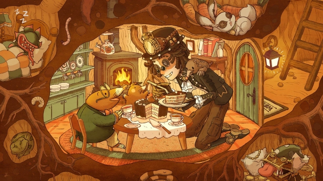 Оифицальная иллюстрация со скином Mr. Mole