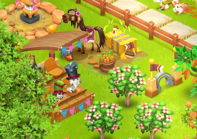 Обустройство участка в Hay Day