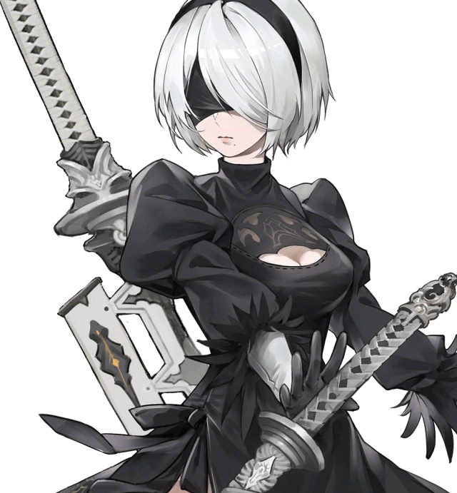 2B в Punishing Gray Raven