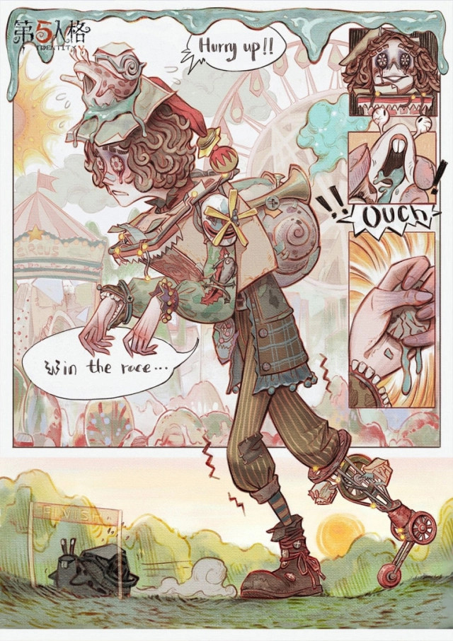 Костюм персонажа Weeping Clown в серии скинов Whimsy