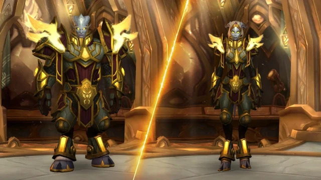 Озарённые дренеи в World of Warcraft