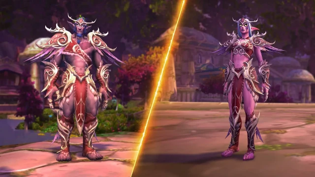 Ночные эльфы в World of Warcraft