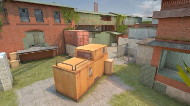 Точка B на карте Rust