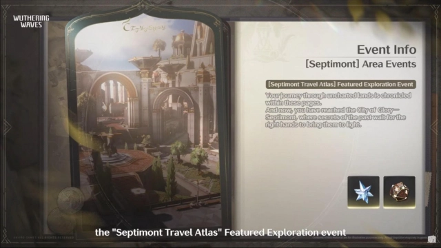 Событие Septimont Travel Atlas в 2.4 Wuthering Waves