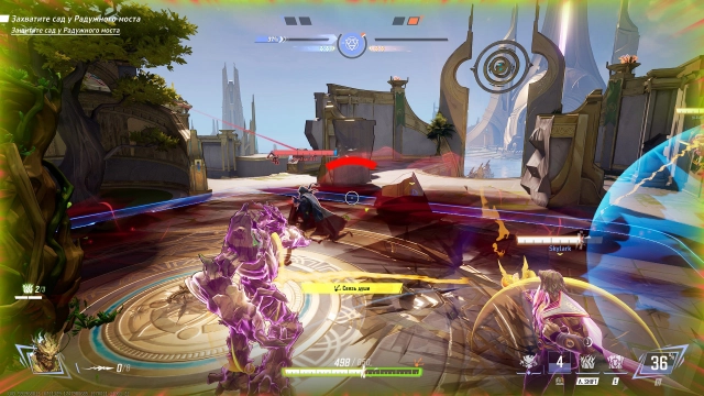 Пример геймплея за героя Грут в игре Marvel Rivals