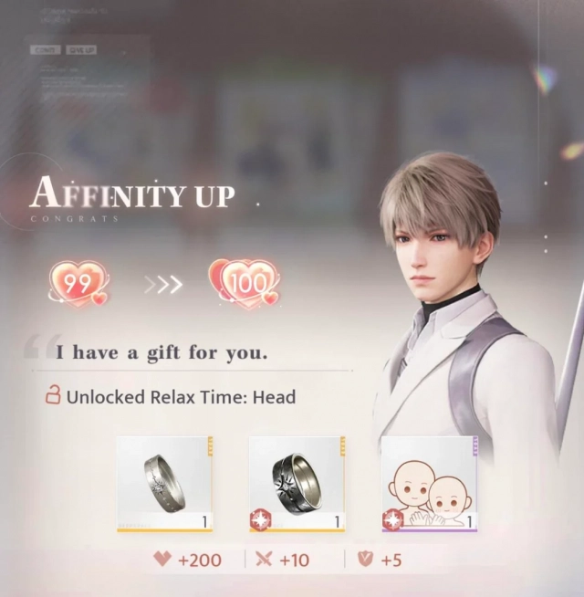 100 уровень близости (Affinity) с Ксавье (Xavier)
