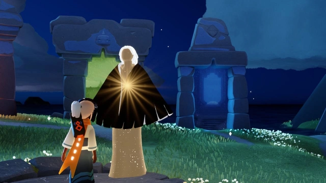Дух для получения чёрного плаща в Sky: Children of the Light